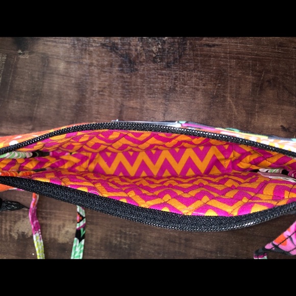 Vera Bradley Little Crossbody Bag - Ziggy Zinnia - Picture 6 of 8